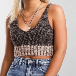 Free People Intimately - Here All Day Brami Crop Top Knit